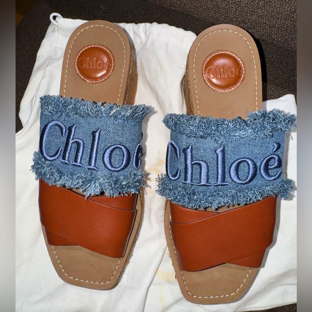 Chloe Leather Sandal